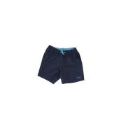 Blauwe Zee Zwemkleding Logo Verstelbare Taille Saint Barth , Blue , He...