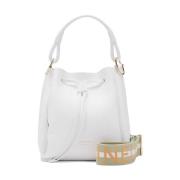 Witte Maan Flap Tas Coccinelle , White , Dames