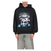 Mush Print Hoodie Misbhv , Black , Heren