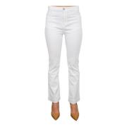 Witte Bull Tinto Trombetta Broek Nenette , White , Dames