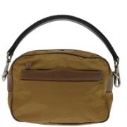 Pre-owned Fabric shoulder-bags Prada Vintage , Brown , Dames