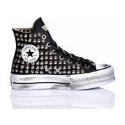 Handgemaakte Zwarte Sneakers voor Vrouwen Converse , Multicolor , Dame...
