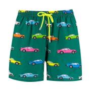 Zwembroek Boxer Shorts Lichtgewicht Stof MC2 Saint Barth , Green , Her...