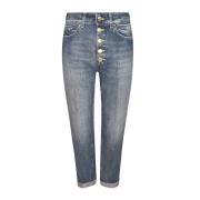 Stijlvolle Broek Dondup , Blue , Dames