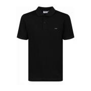 Zwart Thermo Tech Pique Polo Shirt Calvin Klein , Black , Heren