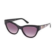 Cat-eye zonnebril met UV-bescherming Guess , Black , Dames