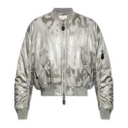 'Bomber' jas Alexander McQueen , Gray , Heren