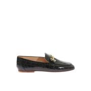 Zwarte Coco Print Loafers Tod's , Black , Dames