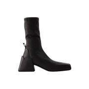 Pre-owned Leather boots Jil Sander Pre-owned , Black , Dames