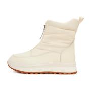 Gezellige Winter Platform Laarzen Cesare Gaspari , White , Dames