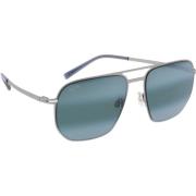 Stijlvolle Sharks Cove Zonnebril Maui Jim , Gray , Heren