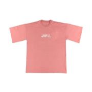 Fungi T-Shirt Rose Zijde Patch Oamc , Pink , Heren