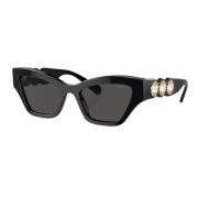 Black/Dark Grey Sunglasses Sk6023 Swarovski , Black , Dames