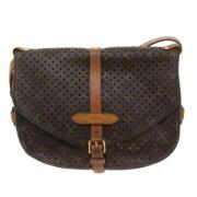 Pre-owned Canvas shoulder-bags Louis Vuitton Vintage , Brown , Dames