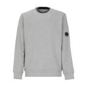 Grijze Katoenen Sweatshirt met Iconische Zak C.p. Company , Gray , Her...