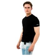 Ronde Hals T-Shirt Dsquared2 , Black , Heren