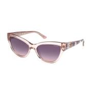 Cat-eye zonnebril met UV-bescherming Guess , Pink , Dames