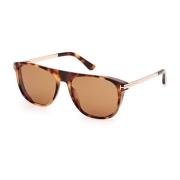 Lionel-02 Zonnebril Tom Ford , Brown , Heren