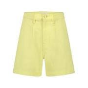 Klassieke Katoenen Shorts met Knoopsluiting Fabienne Chapot , Yellow ,...