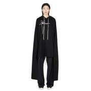 Sweatshirt-tuniek van katoen met overdreven mouwen Rick Owens , Black ...