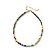 Diego Surfer Ketting Halfedelstenen Gachon Pothier , Multicolor , Dame...