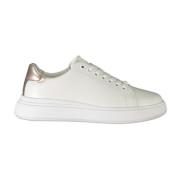 Stijlvolle Polyester Sneaker Calvin Klein , White , Dames