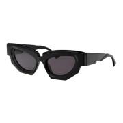 Stijlvolle zonnebril voor Maske F5 Kuboraum , Black , Dames