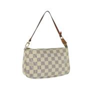 Pre-owned Canvas louis-vuitton-bags Louis Vuitton Vintage , Beige , Da...