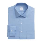 Regular Fit Non-Iron Performance Dress Shirt met Ainsley Kraag Brooks ...