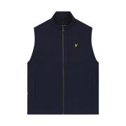 Softshell Gilet Bodywarmers Lyle & Scott , Blue , Heren