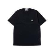 Minimalist Logo T-shirt Stone Island , Blue , Heren