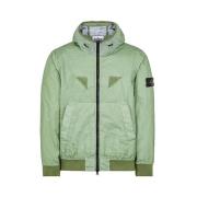 Heren Hooded Blouson met Membrana 3L TC Stone Island , Green , Heren