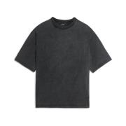 Wes Distressed T-Shirt Axel Arigato , Black , Heren