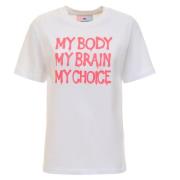 Witte T-shirts en Polos Chiara Ferragni Collection , White , Dames