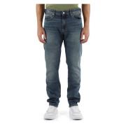 Slim Fit Five-Pocket Jeans Calvin Klein Jeans , Blue , Heren
