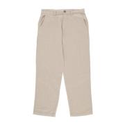 Hardwork Linen Carpenter Pant Obey , Beige , Heren