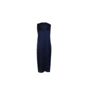 Fabric dresses Diane Von Furstenberg , Blue , Dames