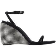Fabric heels Alexander Wang , Black , Dames