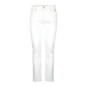 Klassieke Denim Jeans Roy Roger's , White , Heren