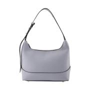 Leather shoulder-bags Elleme , Gray , Dames