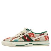 Pre-owned Canvas sneakers Gucci Vintage , Multicolor , Dames