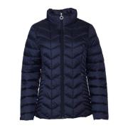 Luxe Winterjas Gunda Navy Danwear , Blue , Dames