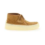 Laced Shoes Clarks , Brown , Heren