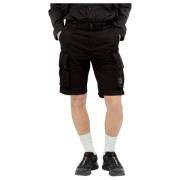 Cargo Twill Shorts C.p. Company , Black , Heren