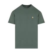 Duck Green Gold Chase T-Shirt Carhartt Wip , Green , Heren