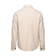 Donkerblauw Custom Fit Overhemd Paul & Shark , Beige , Heren