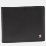 Pre-owned Leather wallets Cartier Vintage , Black , Dames