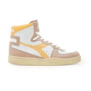 Heren Sneakers Herfst/Winter Collectie Leer Diadora , Multicolor , Her...