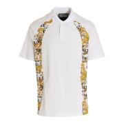 Stijlvolle Polo Shirt Collectie Versace Jeans Couture , White , Heren