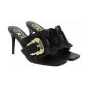 Stijlvolle Sandalen voor Modeliefhebbers Versace Jeans Couture , Black...